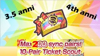 200 FREE sync pair summons! | Pokemon Masters 3.5 and 4th anni 💎