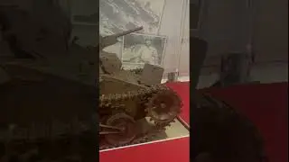 Japanese tank destroyed in WWII battle / 第二次世界大戦の日本戦車