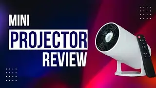 Portable WiFi & Bluetooth Projector Review &mdash; CAMWORLD Mini Projector (4K Ready, 130&Prime; Screen)