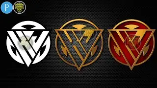 KJ Logo Design Tutorial in PixelLab || Uragon Tips