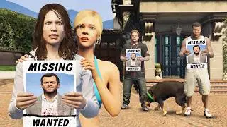 GTA 5 - Майкл пропал на 48 часов... Франклин и Тревор спасают его - Воссоединение с семьей