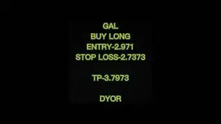 GAL Buy Long Futures Trading DYOR