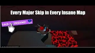 EVERY MAJOR SKIP IN EVERY INSANE MAP! | ROBLOX Flood Escape 2