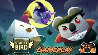 Stacky Bird level 1 ao 45 (gameplay)Universo dos Games 🎮 