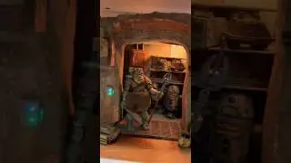 Scratch build lit dio platform #starwars #starwarsblackseries #themandalorian #starwarsyoutube