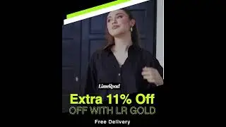 LimeRoad: Enjoy an extra 11% off when you use LR Gold.