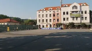 GRAD TUZLA OBILAZAK TURISTICKIM VOZICEM 24.08.2018