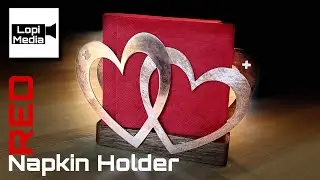 Copper Heart Napkin Holder, Genius DIY Gift Idea for Valentines Day | Lopi Media |