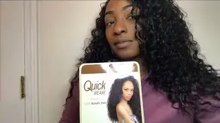 How I Style my very affordable Outré Peruvian Half Wig 😍