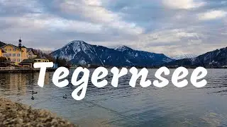 Tegernsee - a picturesque town in southern Germany