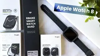 Apple Watch Series 8 Accessories! Watchband, Cases, & Screen protectors from Ringke!