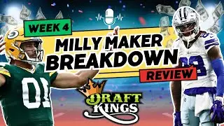 NFL DFS Week 4 Review & Milly Maker Recap