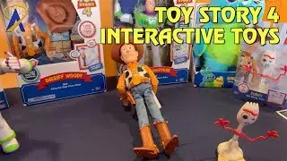 Toy Story 4 interactive toys fall down when told 