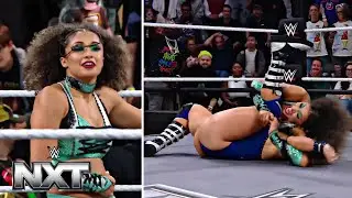 Келани Джордан шокировала WWE NXT, выполнив идеальный 450-градусный сплэш и победив &laquo;Джаггернаута...