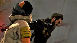 Deus Ex Mankind Divided - Stealth Infiltration & Power Takedowns | New Gameplus Gameplay
