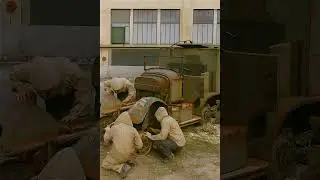 Post-Battle Realities: The Aftermath of Combat Vehicles #militaryhistory #history #ww2rebuilder