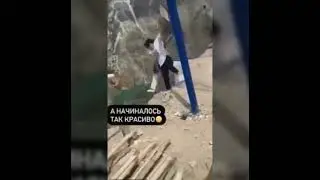Terrifying! Two women fall off swing on the edge of 6,000-foot cliff | ORIGINAL VIDEO |