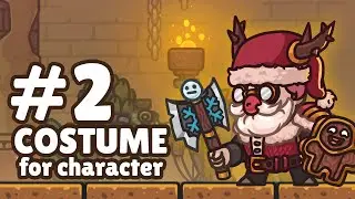 Draw A New Costume for Game Character - The Santa | Idle RPG Adventure Hero