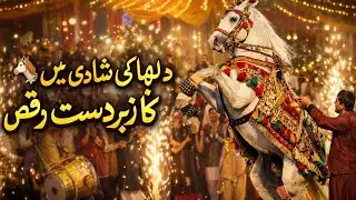 🐎 Horse Dance in Wedding | Amazing Desi Wedding Moment .