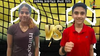 Women's Badminton Showdown: Anvi Rathore vs Uthsava Palit | Mirza Badminton Tv