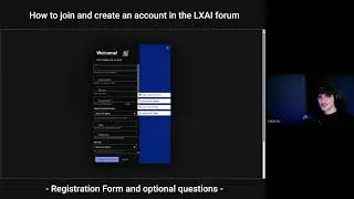 How to join LXAI forum - TUTORIAL