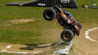 Monster truck & motocross fun at Evans Mills Raceway Park
