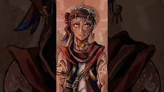 Analyzing Twisted Wonderland Characters Part 4 #twst #scarabia #anime #draw #aladdin
