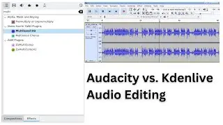 Kdenlive: Native Audio Editing vs. Audacity (EQ, Normalization)