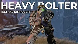 Space Marine 2 &ndash; The Heavy Bolter Chews Right Through Chaos (Solo, Lethal Difficulty)