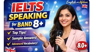 Afshan provides key strategies for achieving a Band 8 score in the IELTS Speaking test 