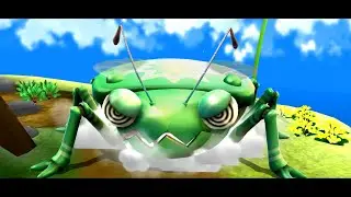 Defeating Bugaboom // Super mario Galaxy Boss Fight