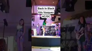 AC/DC - BACK IN BLACK (Live cover version @ The Supper Club TLGC) #ACDC #BackInBlack #viral #UAE