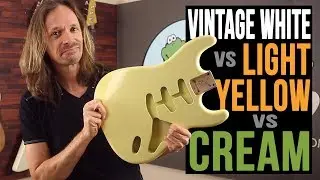 Light Yellow vs Cream vs Vintage White