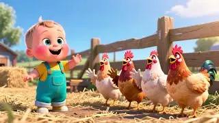 Farm Tractor Day with Baby 🚜👶 | Fun Farm Adventure for Kids | Educational Baby Video