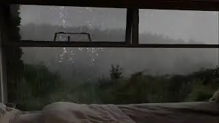 🌧️ Rain Drops on Window | 5 Hours Deep Sleep, Relax, Study & Stress Relief