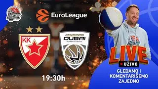 Crvena zvezda - Dubai | Evroliga 2025/26 LIVE