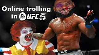 Ronald and Lebron trolling in UFC 5 Multiplayer