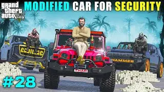 MICHAEL PURCHASES MODIFIED VEHICLES FOR SECURITY | TECHNO VIHAAN | GTA V GAMEPLAY #28 | #YASHBANSAL