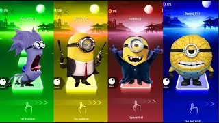 Minion Legends Evolution &ndash; From Chaos to Power! Coffin Dance Music Tiles hop Edm Rush