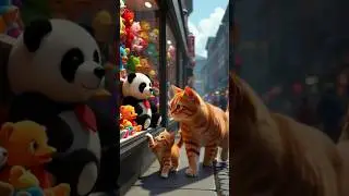 Adamant Kitten 🐈 Hardworking mother😭 Cute emotional End🥰🐇#trendingshorts #cat #mother #family