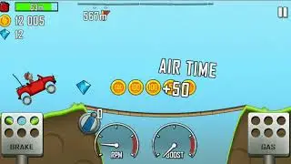 Hill Climb Racing. Первый заезд.