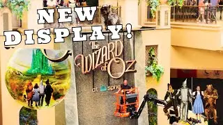 Your First Look! New Wizard Of Oz Display Coming To Atrium Area At Venetian Resort