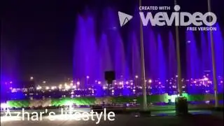 bahria town new fountain video