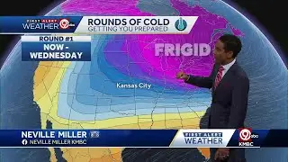 Kansas City weather: Frigid temperatures on Tuesday