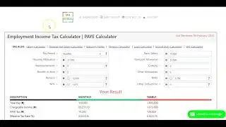 How to Calculate PAYE Income Tax Using Income Tax Calculator | PAYE Calculator
