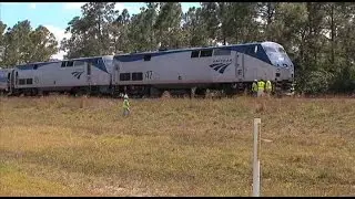 Amtrak train 98 way behind schedule