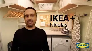 Nicolas apprend le rangement en hauteur