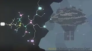 quickFlow :: Houdini :: Multiple Curve Extrusions Caps!