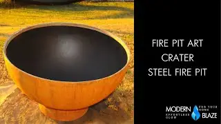Fire Pit Art Crater 36