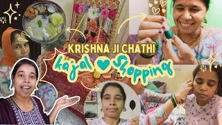&ldquo;Celebrating Krishna Ji Ki Chathi + My UGC Creator Journey 🌸 |  Weekend's Market Shopping Vlog&rdquo;